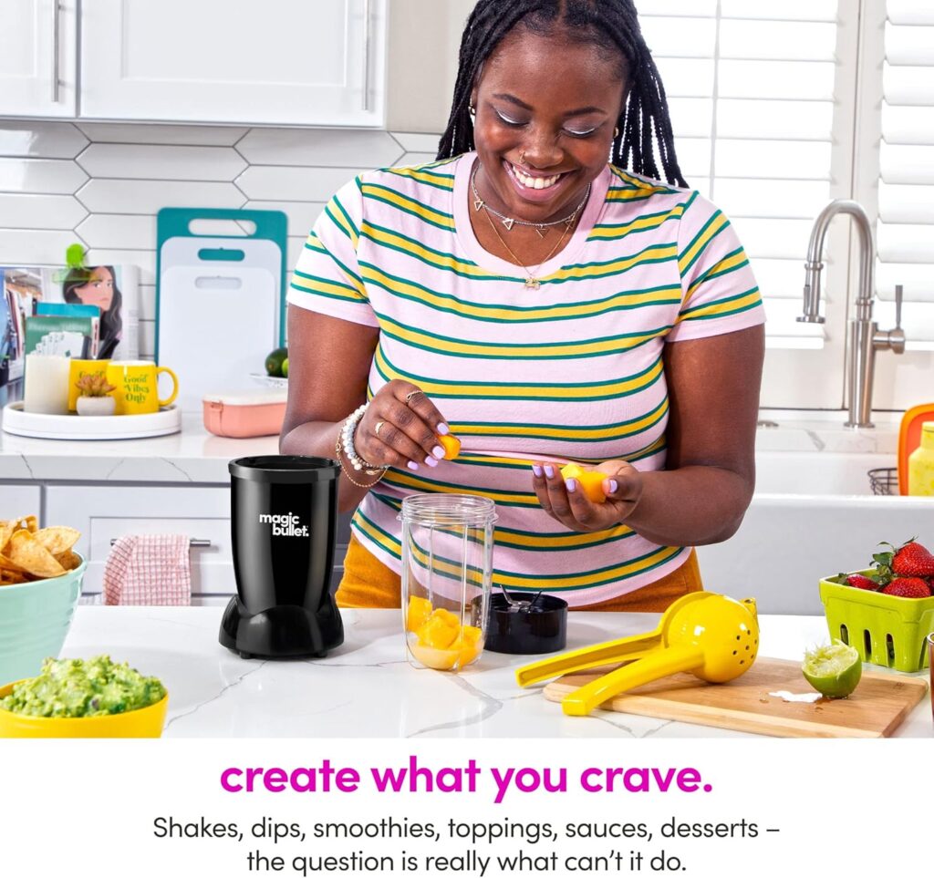 magic bullet Blender, Small, Black, 11 Piece Set magic bullet Blender, Small, Black, 11 Piece Set