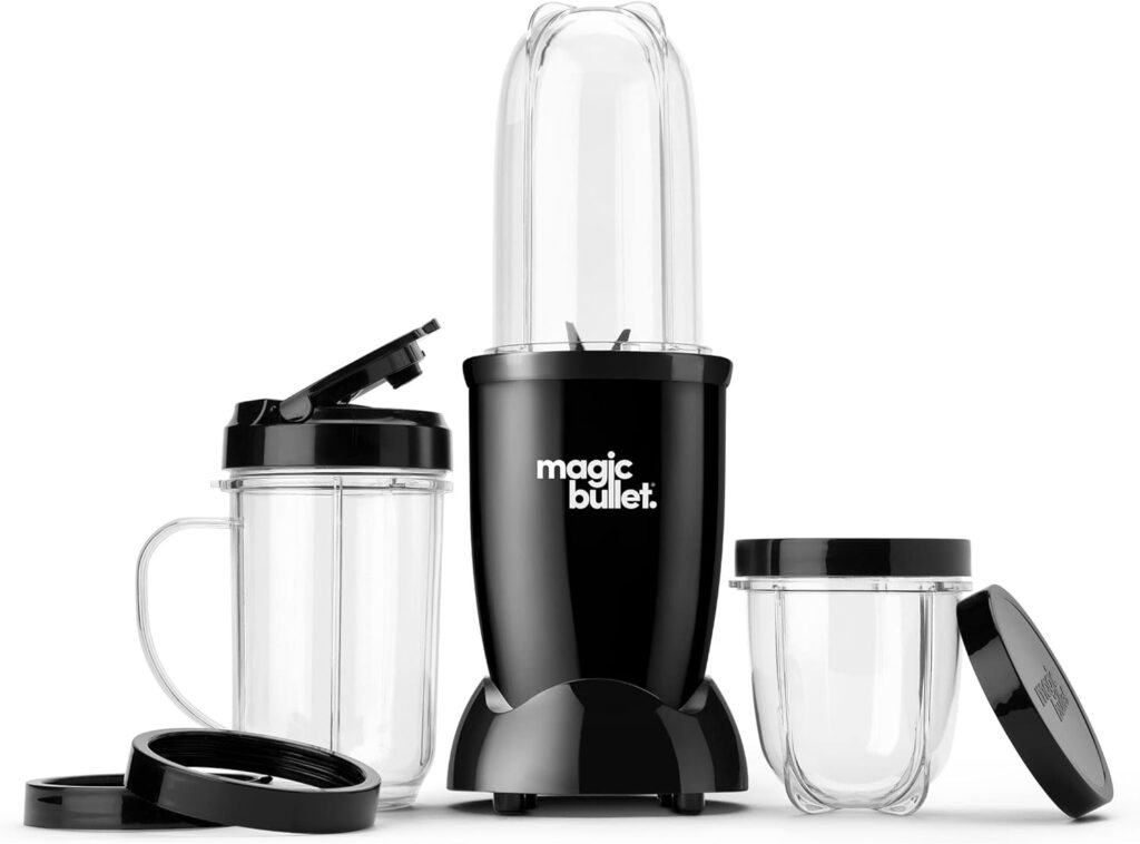 magic bullet Blender, Small, Black, 11 Piece Set magic bullet Blender, Small, Black, 11 Piece Set