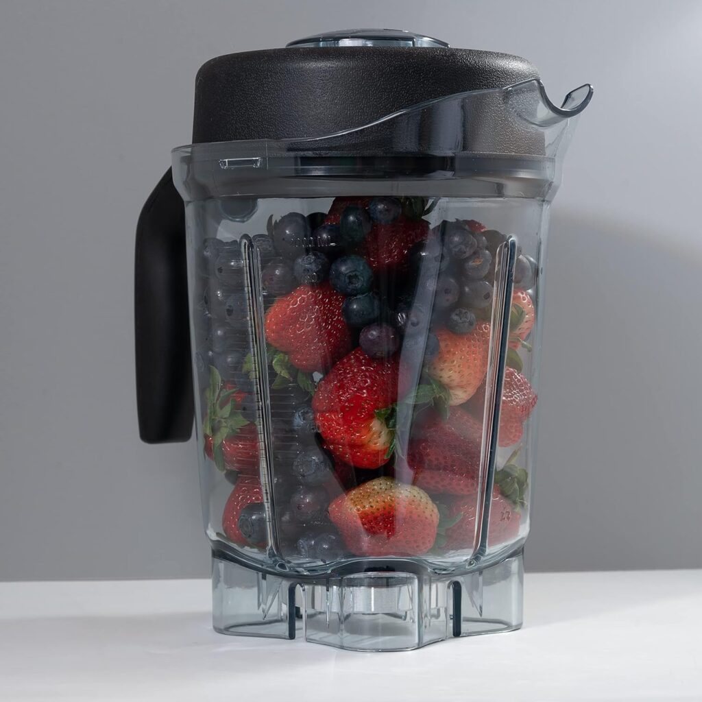 MRX Solutions 64 oz Replacement Container Pitcher Jar w/Lid and Blade for Vitamix Blenders (Low-Profile), MRX0221 MRX Solutions 64 oz Replacement Container Pitcher Jar w/Lid and Blade for Vitamix Blenders (Low-Profile), MRX0221
