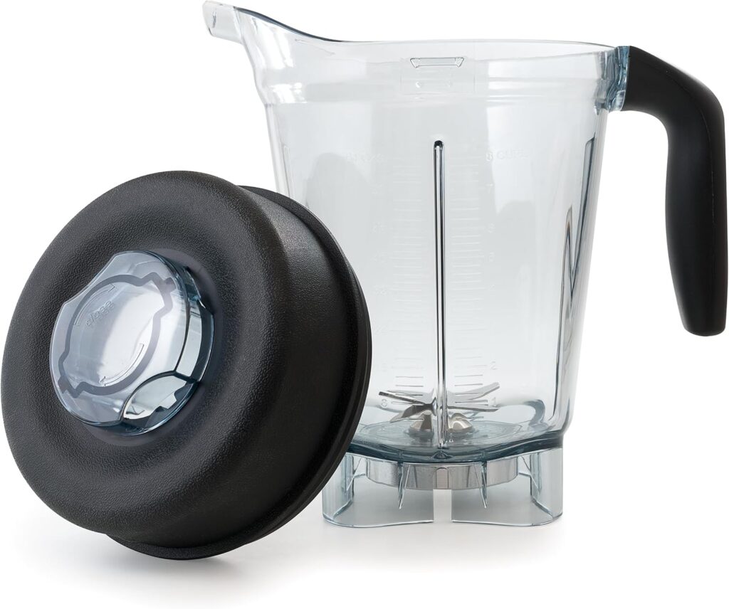 MRX Solutions 64 oz Replacement Container Pitcher Jar w/Lid and Blade for Vitamix Blenders (Low-Profile), MRX0221 MRX Solutions 64 oz Replacement Container Pitcher Jar w/Lid and Blade for Vitamix Blenders (Low-Profile), MRX0221