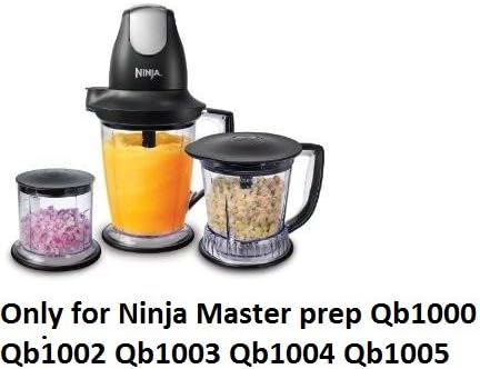 Ninja Master Prep Pro 6 Blade Cutting Chopper for 48oz Pitcher. Fits Qb1000 Qb1002 Qb1003 Qb1004 Qb1005 Ninja Master Prep Pro 6 Blade Cutting Chopper for 48oz Pitcher. Fits Qb1000 Qb1002 Qb1003 Qb1004 Qb1005
