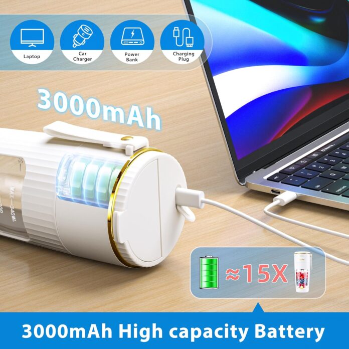 portable-blender-travel-size-blender-for-shakes-smoothies-10-blades-3000mah-rechargeable-white-1