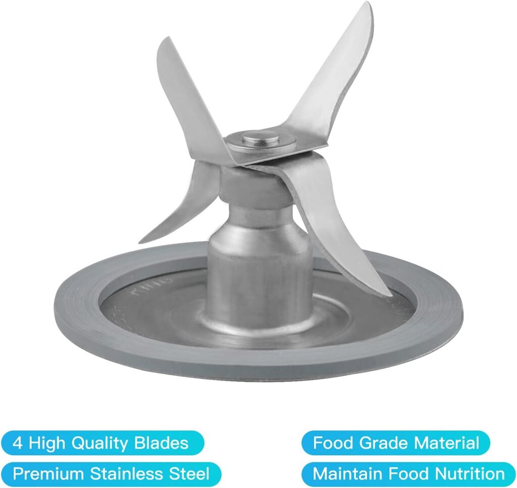 Premium Blender Ice Blade, Compatible with Osterizer Blender and Oster Blender Replacement Parts Includes 1 Blender Gasket… Premium Blender Ice Blade, Compatible with Osterizer Blender and Oster Blender Replacement Parts Includes 1 Blender Gasket…