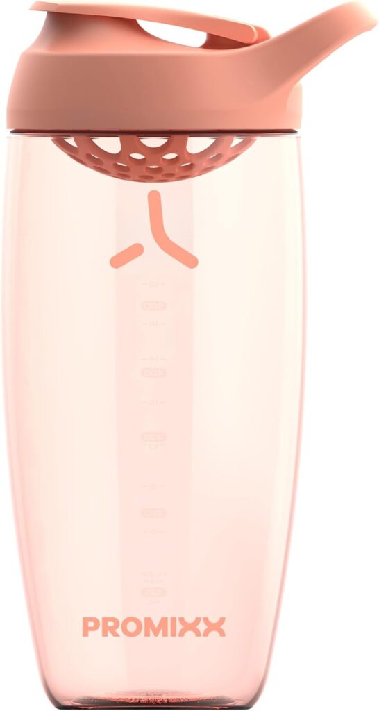 Promixx Pursuit Protein Shaker Bottle (24 oz) – Silent No-Ball Mixer, Leak-Proof Lid, BPA/BPS Phthalate-Free ECOZEN – Easy-Clean Shaker Cup for Protein Shakes, Pre Post-Workout Smoothies Promixx Pursuit Protein Shaker Bottle (24 oz) – Silent No-Ball Mixer, Leak-Proof Lid, BPA/BPS Phthalate-Free ECOZEN – Easy-Clean Shaker Cup for Protein Shakes, Pre Post-Workout Smoothies