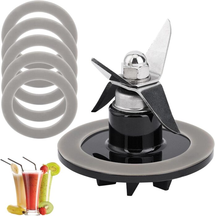 replacement-parts-blender-blade-assembly-with-5-pieces-blender-gasketsblender-cutting-assemblyjuicer-replacement-accesso