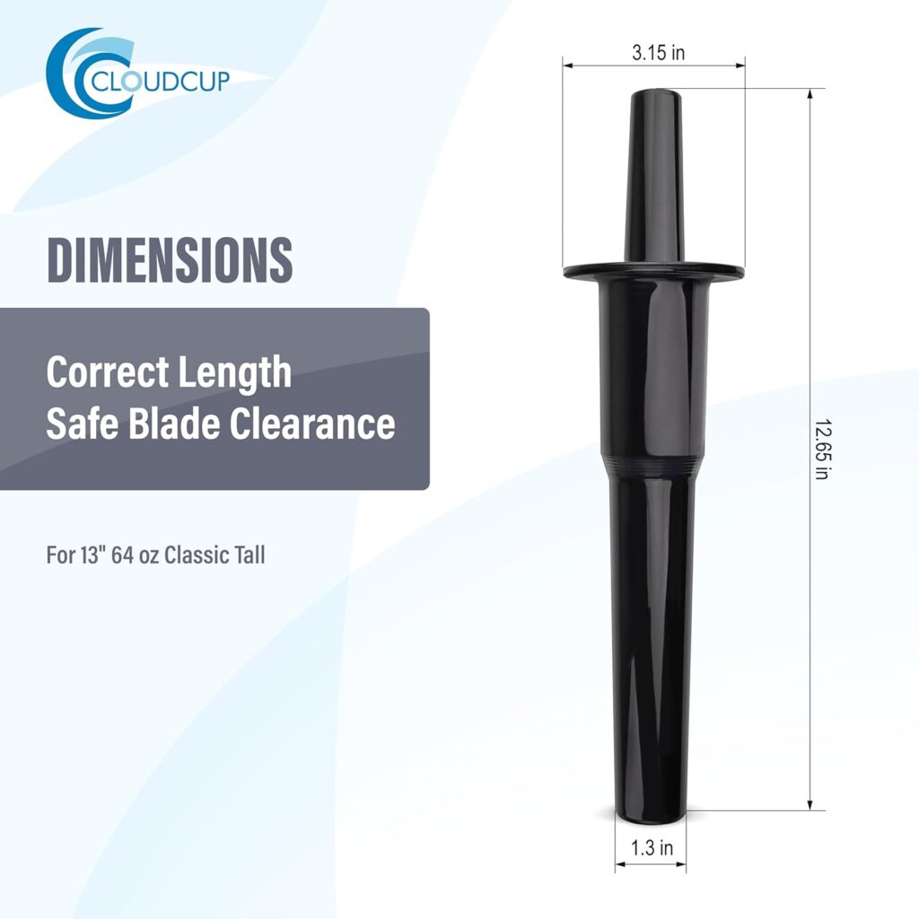 Plunger Tamper Replacement for Vitamix Accessories Blender Parts Tamper Stick Plunger Replacement 5200 6300 5000 760 Parts Accessories Standard Classic Container 64 Oz Plunger Tamper Replacement for Vitamix Accessories Blender Parts Tamper Stick Plunger Replacement 5200 6300 5000 760 Parts Accessories Standard Classic Container 64 Oz