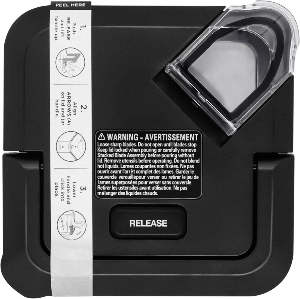 Replacement Locking Lid for Ninja Blender, 72 OZ Pitcher Blender Replacement Parts Top Cover Compatible with BL610 BN750 BN751 BN801 BL710 CO650B DB751A, Only For NEW Model Pitchers with Extended Rims Replacement Locking Lid for Ninja Blender, 72 OZ Pitcher Blender Replacement Parts Top Cover Compatible with BL610 BN750 BN751 BN801 BL710 CO650B DB751A, Only For NEW Model Pitchers with Extended Rims