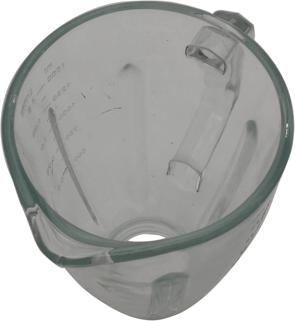 Replacment 6 Cup 48 OZ round Glass Blender PitcherContainer Replaces jar with blade for cuisinart blender (6-Cup Glass Jar set) Replacment 6 Cup 48 OZ round Glass Blender PitcherContainer Replaces jar with blade for cuisinart blender (6-Cup Glass Jar set)