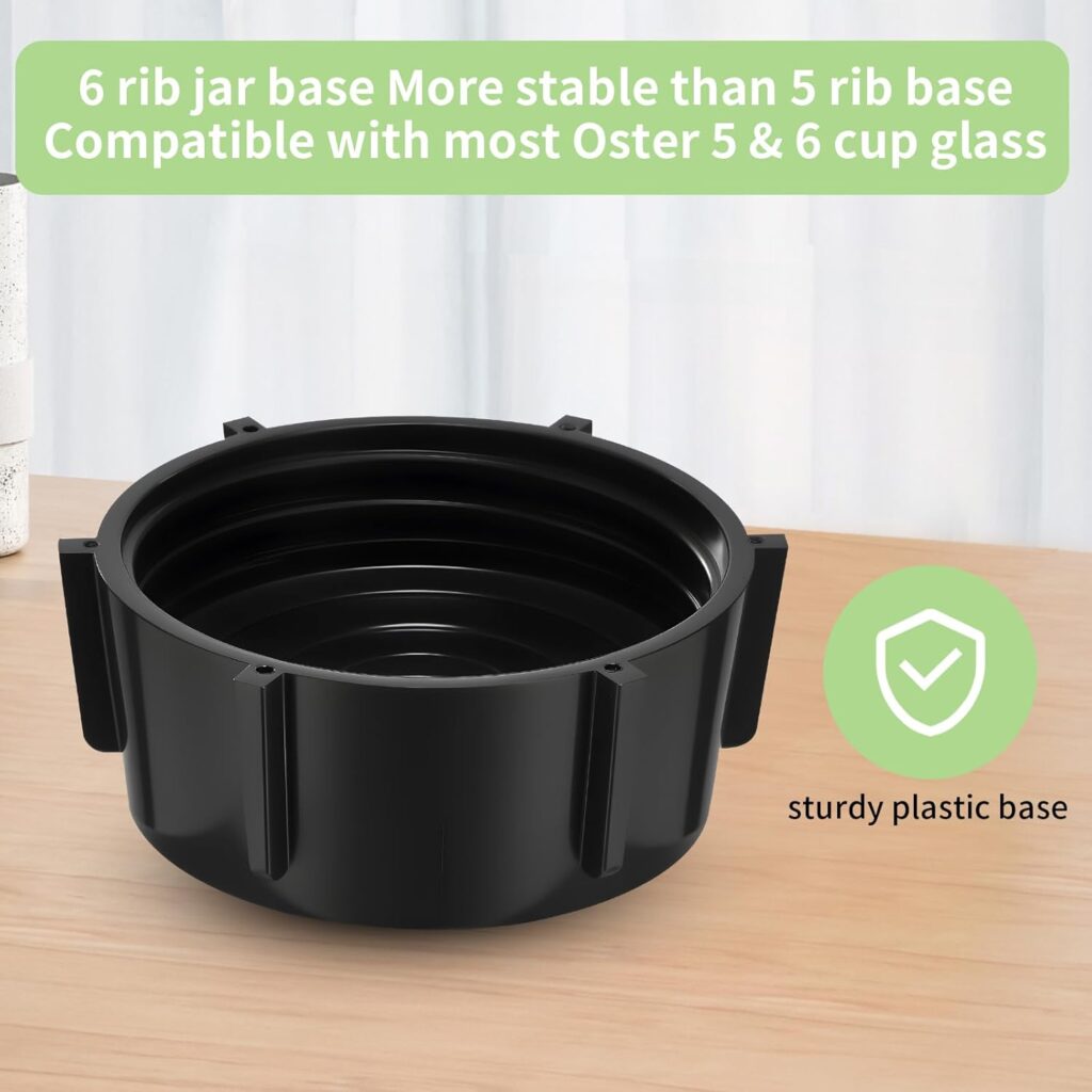 6 Cup Blender Glass Jar with Blade,Including glass jar with lid 4fins blade blender jar base 3pcs seal gasket. Replacement Parts for Oster Osterizer (NOT fit Pro, Master or Versa models) 6 Cup Blender Glass Jar with Blade,Including glass jar with lid 4fins blade blender jar base 3pcs seal gasket. Replacement Parts for Oster Osterizer (NOT fit Pro, Master or Versa models)