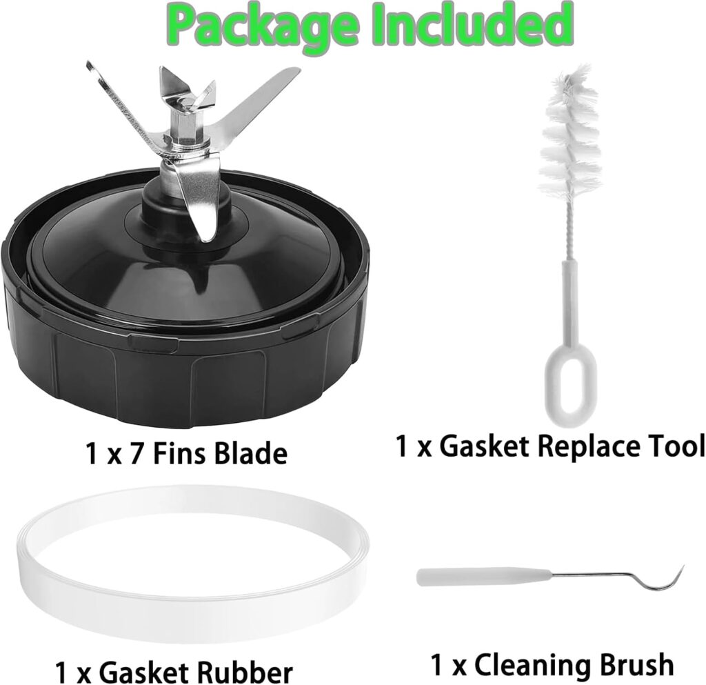 7 Fins Blender Blade Compatible with Ninja BN401 BN751 BN801 BL480-30, Ninja Blender Replacement Parts for Auto iQ BL682-30 BL642-30 BL687CO-30 BL482-30 Extractor Blade Assembly 7 Fins Blender Blade Compatible with Ninja BN401 BN751 BN801 BL480-30, Ninja Blender Replacement Parts for Auto iQ BL682-30 BL642-30 BL687CO-30 BL482-30 Extractor Blade Assembly