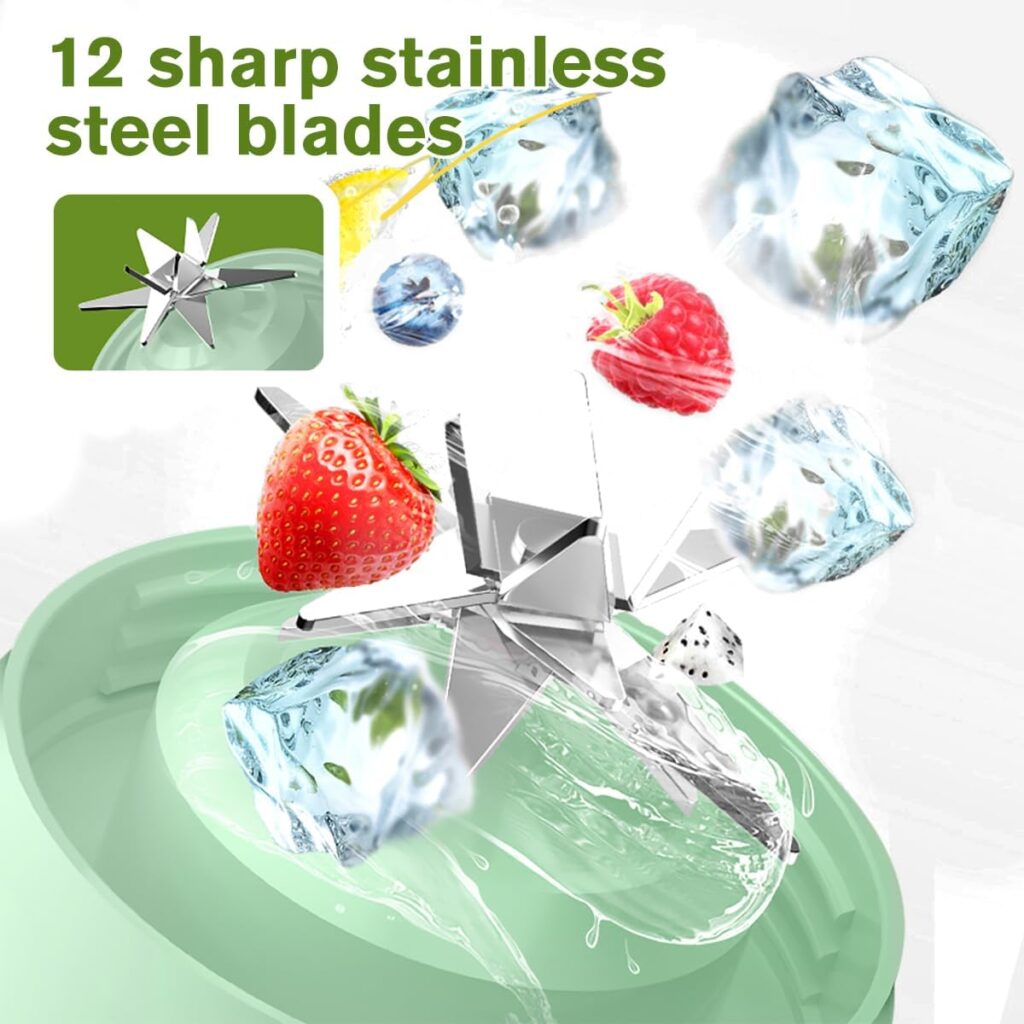 Adreamy Portable Blender Cordless Personal Blender for Smoothies and Shakes, BPA Free, oz Mini Blender Cup with Travel Lid and USB Rechargeable (White), 20240327123 Adreamy Portable Blender Cordless Personal Blender for Smoothies and Shakes, BPA Free, oz Mini Blender Cup with Travel Lid and USB Rechargeable (White), 20240327123