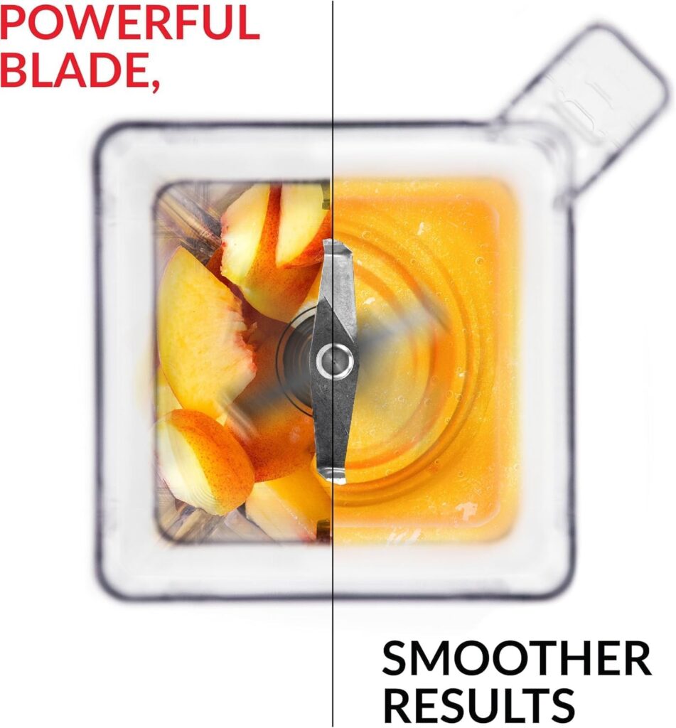 Blendtec oz WildSide+ Jar - Replacement Kitchen Blender Jar - Compatible with All Blendtec Blenders - oz Blending Capacity - Clear Blendtec oz WildSide+ Jar - Replacement Kitchen Blender Jar - Compatible with All Blendtec Blenders - oz Blending Capacity - Clear