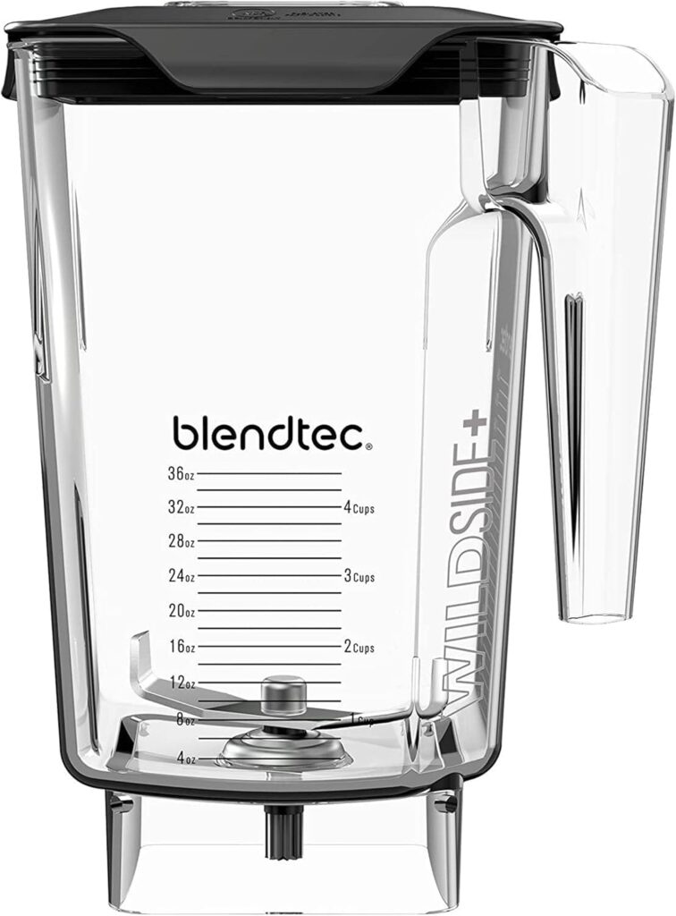 Blendtec oz WildSide+ Jar - Replacement Kitchen Blender Jar - Compatible with All Blendtec Blenders - oz Blending Capacity - Clear Blendtec oz WildSide+ Jar - Replacement Kitchen Blender Jar - Compatible with All Blendtec Blenders - oz Blending Capacity - Clear