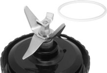 Replacement 6 Fins Blade for Ninja Blender 16 oz Cup Compatible with BL660 1100w, BL771 30, BL770 1500w, BL780CO BL663 BL663CO BL665Q BL740 BL773 BL780