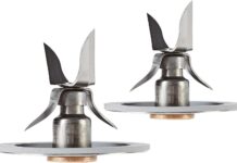 2 Pack Ice Blade for Oster, Replacement Parts Blender Ice Blade 4961-011 Compatible with Oster Osterizer Blender Accessories