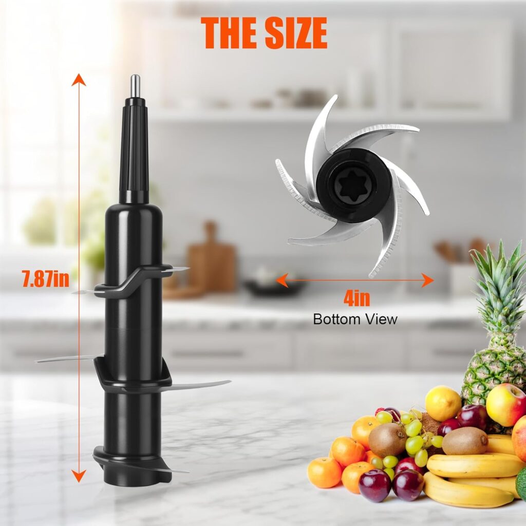 6-Blade Replacement for Ninja Blender 72oz Pitcher, Compatible with Ninja 1100W 1200W 1500W, BL500 BL610 BL642 BL660 BL681A BL682 BL700 BL770 BL780 BL910 BN701 BN751 BN801 CO610B CT610 DB751A... 6-Blade Replacement for Ninja Blender 72oz Pitcher, Compatible with Ninja 1100W 1200W 1500W, BL500 BL610 BL642 BL660 BL681A BL682 BL700 BL770 BL780 BL910 BN701 BN751 BN801 CO610B CT610 DB751A...