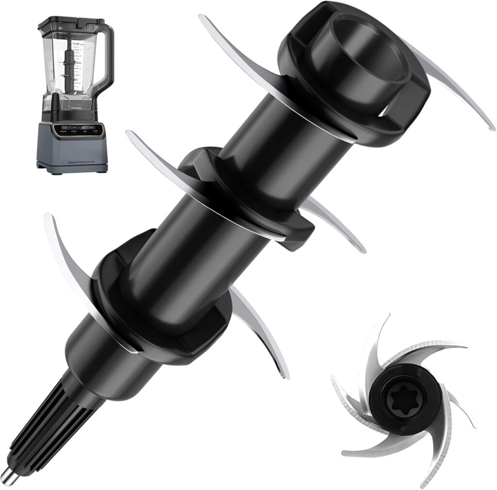 6-Blade Replacement for Ninja Blender 72oz Pitcher, Compatible with Ninja 1100W 1200W 1500W, BL500 BL610 BL642 BL660 BL681A BL682 BL700 BL770 BL780 BL910 BN701 BN751 BN801 CO610B CT610 DB751A... 6-Blade Replacement for Ninja Blender 72oz Pitcher, Compatible with Ninja 1100W 1200W 1500W, BL500 BL610 BL642 BL660 BL681A BL682 BL700 BL770 BL780 BL910 BN701 BN751 BN801 CO610B CT610 DB751A...