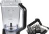 72oz Blender Replacement Parts For Ninja Blender BL610, ONLY Fits 6-Fin Base New Model, Blenders Replacement Pitcher with Locking Lid For Ninja BL710WM CO610B CO650B CT610C, NOT For 4-Fin Base