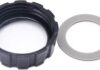Black Blender Base Bottom Screw Cap 1Pc and Blender Gasket Rubber Gasket Seal (1Pc), Replacement for Beach Blenders Home |