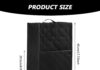 Blender Dust Cover, Kitchen Blender Cover with Accessory Pocket and Handle, Stand Mixer or Coffee Maker Appliance Cover For Kitchen, Anti Fingerprint Dust Proof Stain Resistant(size:black)