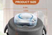 Blender Replacement Lid for Vita 5200&5000 Blender Pitcher 64-Ounce High Profile Container Parts