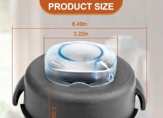 Blender Replacement Lid for Vita 5200&5000 Blender Pitcher 64-Ounce High Profile Container Parts