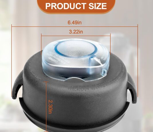 Blender Replacement Lid for Vita 5200&5000 Blender Pitcher 64-Ounce High Profile Container Parts
