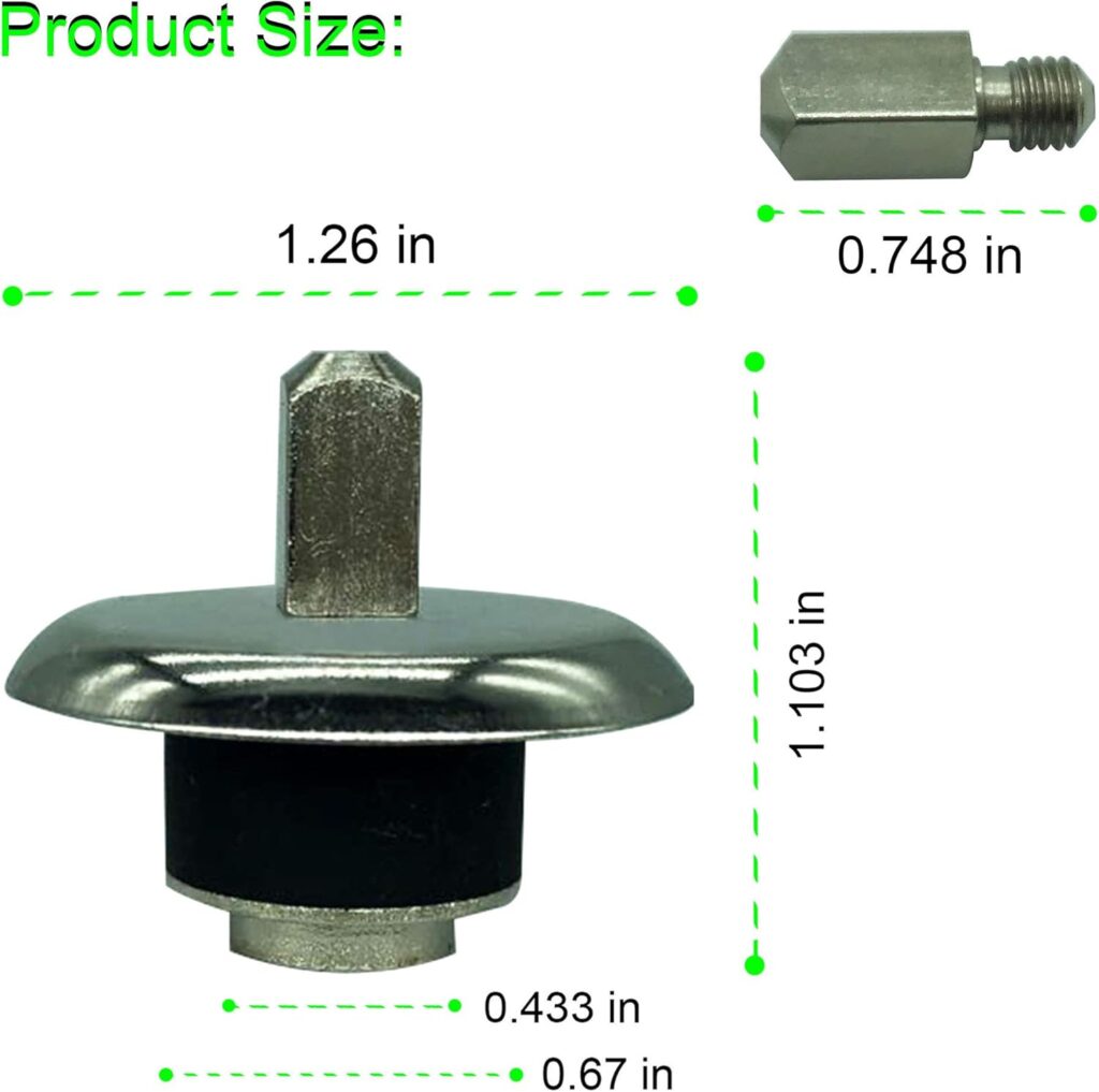 DTAIR Blender Coupling Stud Slinger Pin Kit Replacement for Oster Osterizer Blenders (Pack of 2) DTAIR Blender Coupling Stud Slinger Pin Kit Replacement for Oster Osterizer Blenders (Pack of 2)