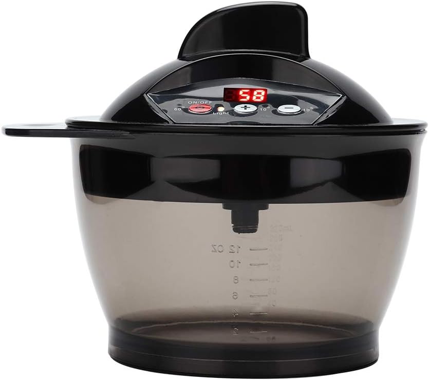 Electric Mixer, Electric Blender, with Scales Mixing Bowl, US Plug Automatic Dye Cream Blender for Hair Salon Home Electric Mixer, Electric Blender, with Scales Mixing Bowl, US Plug Automatic Dye Cream Blender for Hair Salon Home