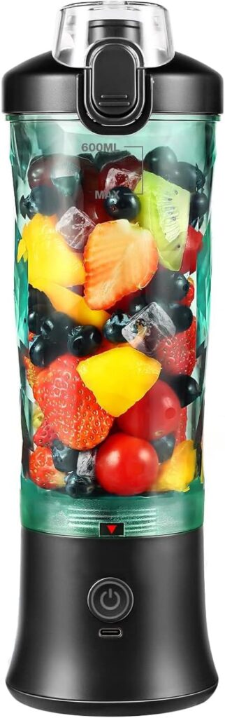 Portable Blender Juicer 4000mAh Personal High Speed Smoothie Blender USB Rechargeable Fruit Mixing Machine for Protein Shakes and Smoothies, Baby Food Portable Blender Juicer 4000mAh Personal High Speed Smoothie Blender USB Rechargeable Fruit Mixing Machine for Protein Shakes and Smoothies, Baby Food