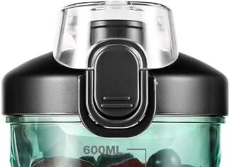 Portable Blender Juicer 4000mAh Personal High Speed Smoothie Blender USB Rechargeable Fruit Mixing Machine for Protein Shakes and Smoothies, Baby Food
