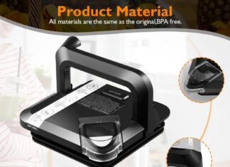 Replacement Locking Lid for Ninja,72 OZ Blenders Replacement Parts for Pitcher BL610 BL642 BL682 BN701 BN751 BN700 BN801