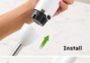 Sangcon Immersion Blender Handheld, 3-in-1 Hand Blender Electric, 400W Handheld Blender, Stainless Steel Blade Stick Blender with Whisk, Milk Frother Attachments – White Home |