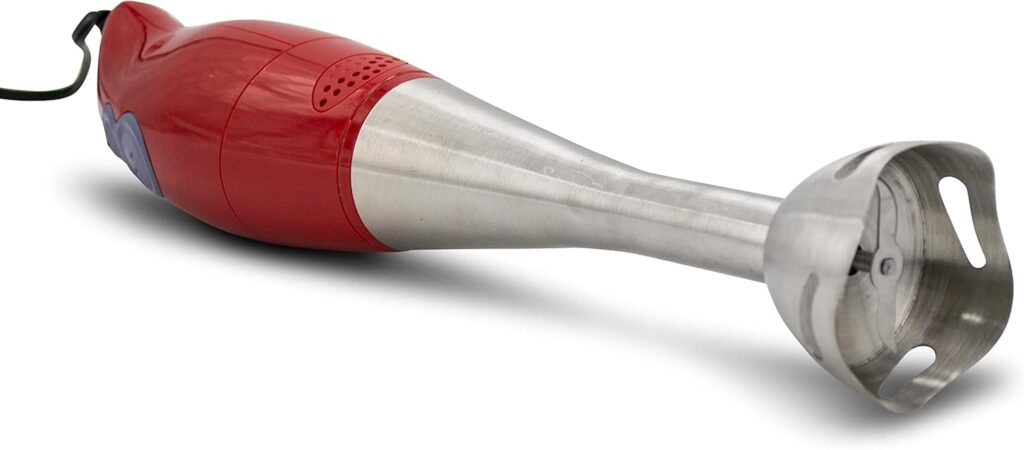Trenda Immersion Hand Blenders Cordless Handheld and Electric Mixer Stick, Red Trenda Immersion Hand Blenders Cordless Handheld and Electric Mixer Stick, Red