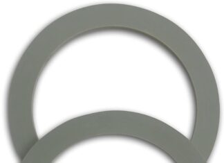 (2 Pack) Grey Blender Gasket, Compatible with Osterizer and Oster Blender Replacement Parts (2)