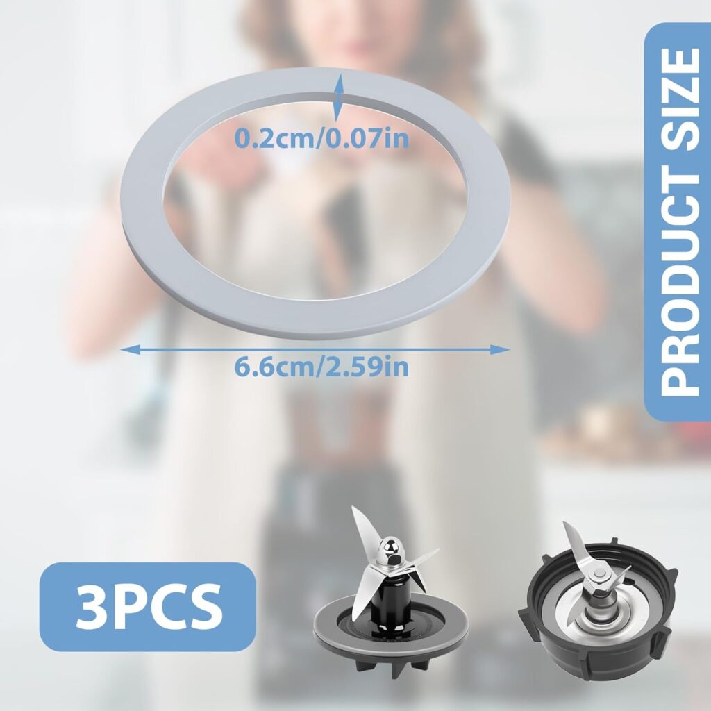 3 Pcs Blender Gasket for Oster and Osterizer Blender O-Ring Rubber Ring Seal Rings Replacement Parts Accessories 3 Pcs Blender Gasket for Oster and Osterizer Blender O-Ring Rubber Ring Seal Rings Replacement Parts Accessories