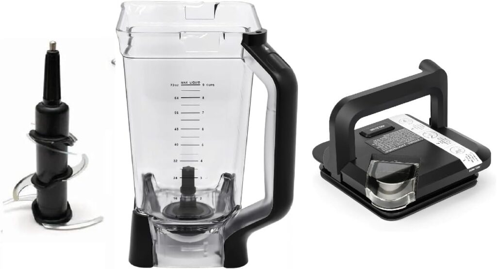 72 oz Replacement Pitcher Comaptible with Ninja Blender BL770 BL780 BL660 BL740 – Compatible Blender Jar with Lid 6-Blade Assembly – BPA-Free, Durable, Dishwasher Safe 72 oz Replacement Pitcher Comaptible with Ninja Blender BL770 BL780 BL660 BL740 – Compatible Blender Jar with Lid 6-Blade Assembly – BPA-Free, Durable, Dishwasher Safe