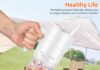 Portable Blender for Shakes and Smoothies: Travel Blender,16 Oz Mini Blender with 6 Blades,USB Rechargeable,for Making Fresh Juice, Convenient for Travel and Sports