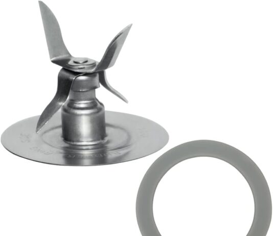 Blender Ice Blade and O-Ring Gasket Compatible with Oster & Osterizer Blenders, Durable Replacement Parts for Smoothie and Food Processing