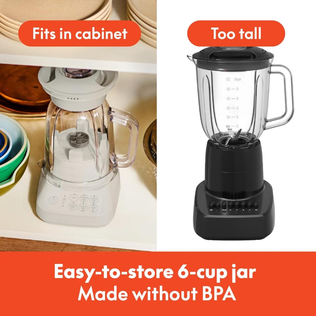 bella Fits-anywhere™ Flip Store Blender, oz, 520W, Oatmilk bella Fits-anywhere™ Flip Store Blender, oz, 520W, Oatmilk