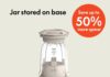 Bella Fits-anywhere™ Flip & Store Blender, 48 oz, 520W, Oatmilk Home |