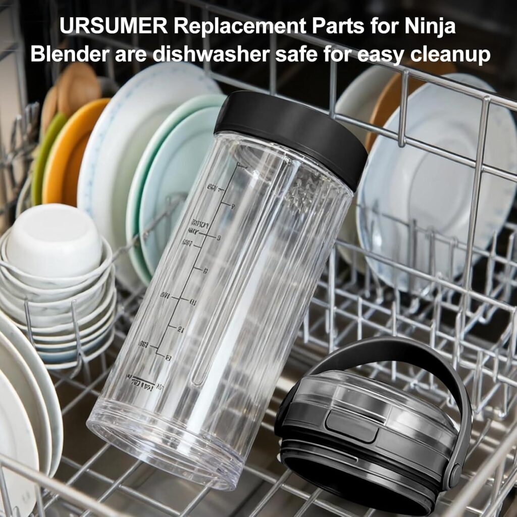 Ninja Blast Accessories Replacement Parts 18oz Blending Vessel Cup Black Ninja Blast Accessories Replacement Parts 18oz Blending Vessel Cup Black