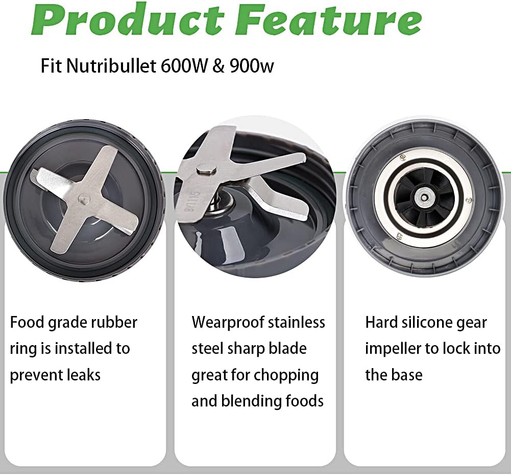 2 Pack Replacement Extractor Blade for Nutribullet 600W 900W Blender review | Centrifugal Juicer 2 Pack Replacement Extractor Blade for Nutribullet 600W 900W Blender review