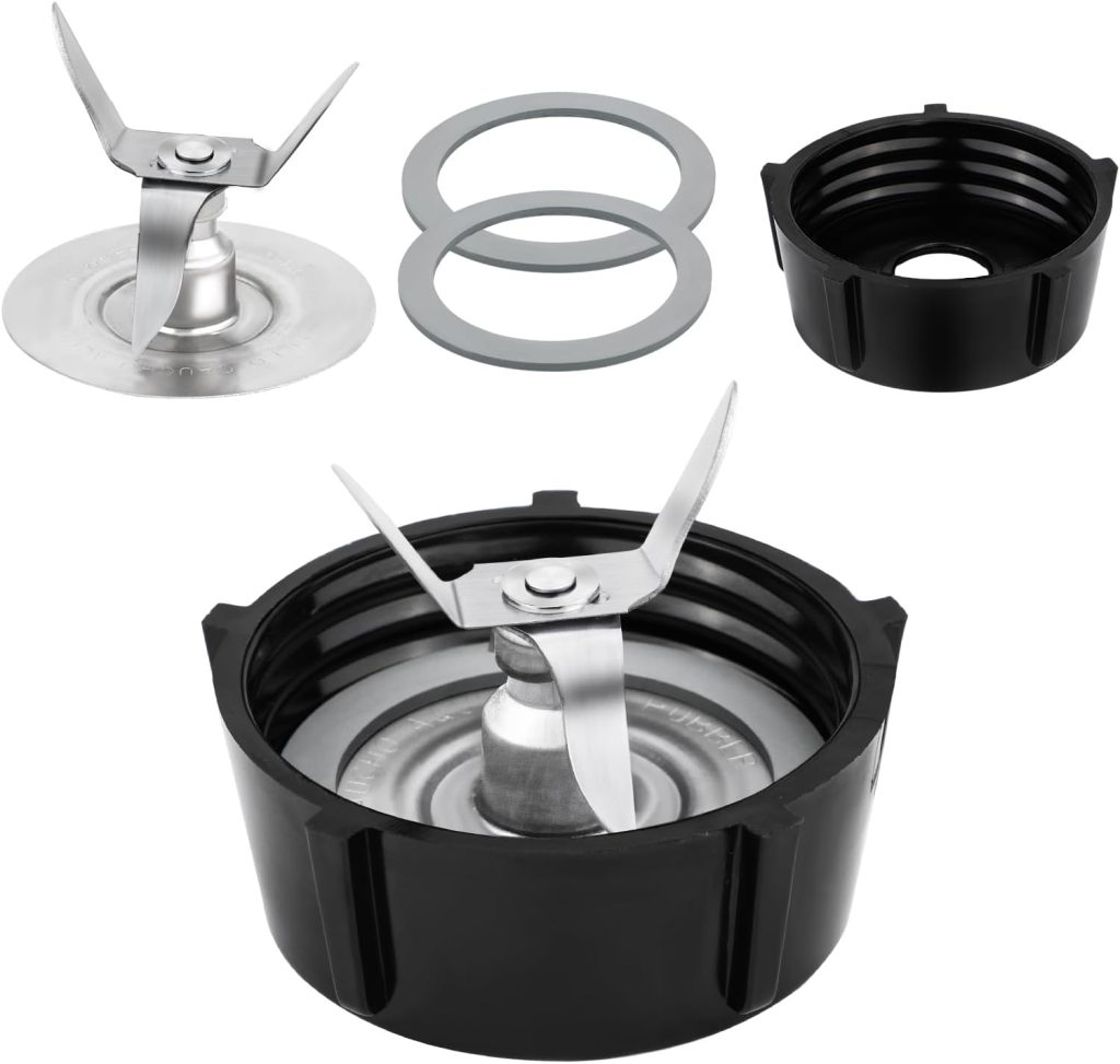 Blender Replacement Parts for Oster, Blender Ice Blade with Jar Base Cap and 2 Rubber O Ring Seal Gasket Compatible with Oster Osterizer Blenders Accessories review | Centrifugal Juicer Blender Replacement Parts for Oster, Blender Ice Blade with Jar Base Cap and Rubber O Ring Seal Gasket Compatible with