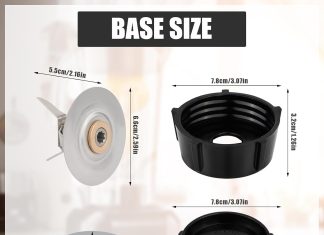 https://www.amazon.com/dp/B0CTG5N2G1 - Blender Replacement Parts for Oster, Blender Ice Blade with Jar Base Cap and Rubber O Ring Seal Gasket Compatible with