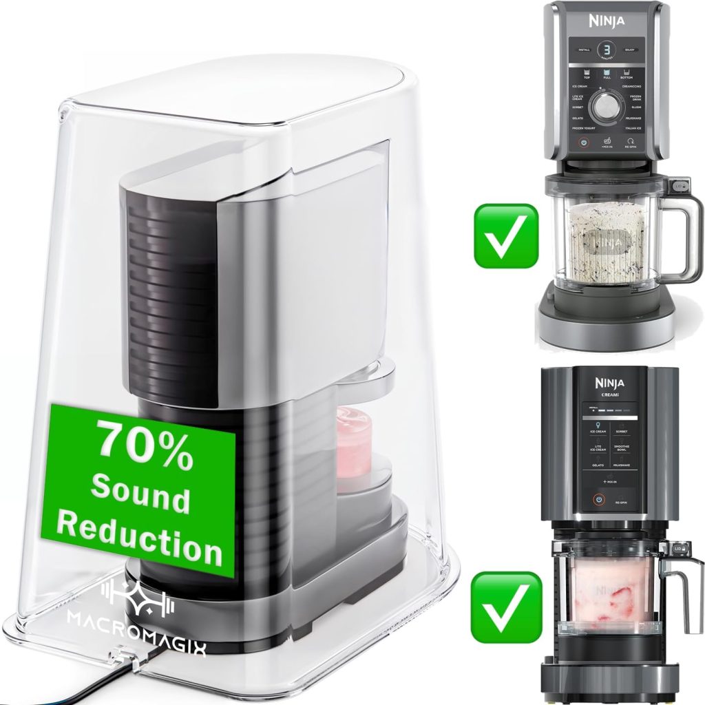 Product Name: Oversized Sound Reducing Blender Cover review | Centrifugal Juicer Oversized Sound Reducing Blender Cover – Compatible with Ninja Creami (All Models Except Breeze) & Most Under-Cabinet