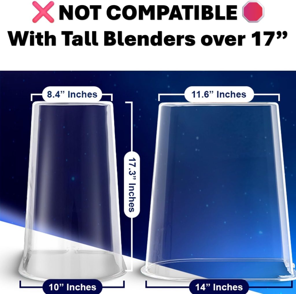 Product Name: Oversized Sound Reducing Blender Cover review | Centrifugal Juicer Oversized Sound Reducing Blender Cover – Compatible with Ninja Creami (All Models Except Breeze) & Most Under-Cabinet