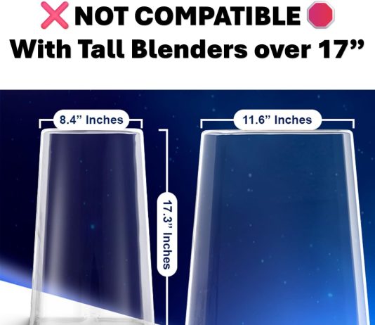 Product Name: Oversized Sound Reducing Blender Cover review Oversized Sound Reducing Blender Cover – Compatible with Ninja Creami (All Models Except Breeze) & Most Under-Cabinet