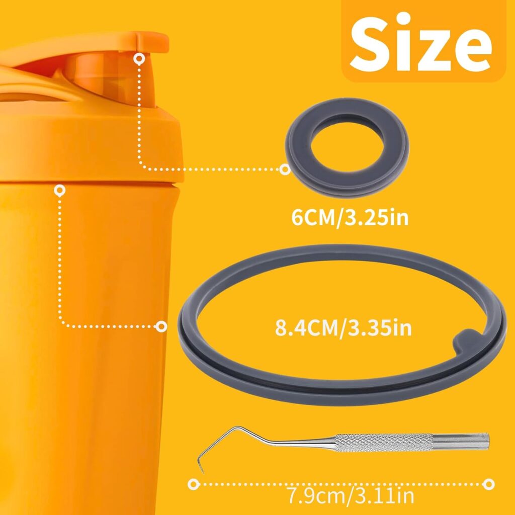Shaker Bottle Gasket Replacement for BlenderBottle Strada Shaker Cup Stainless Steel Water Bottle,Wire Whisk Bottle Gasket,Compatible with Blender Bottle Strada Protein Shaker Bottle Flip lid review | Centrifugal Juicer Shaker Bottle Gasket Replacement for BlenderBottle Strada Shaker Cup Stainless Steel Water Bottle,Wire Whisk Bottle Gasket,Compatible with Blender Bottle Strada Protein Shaker Bottle Flip lid review